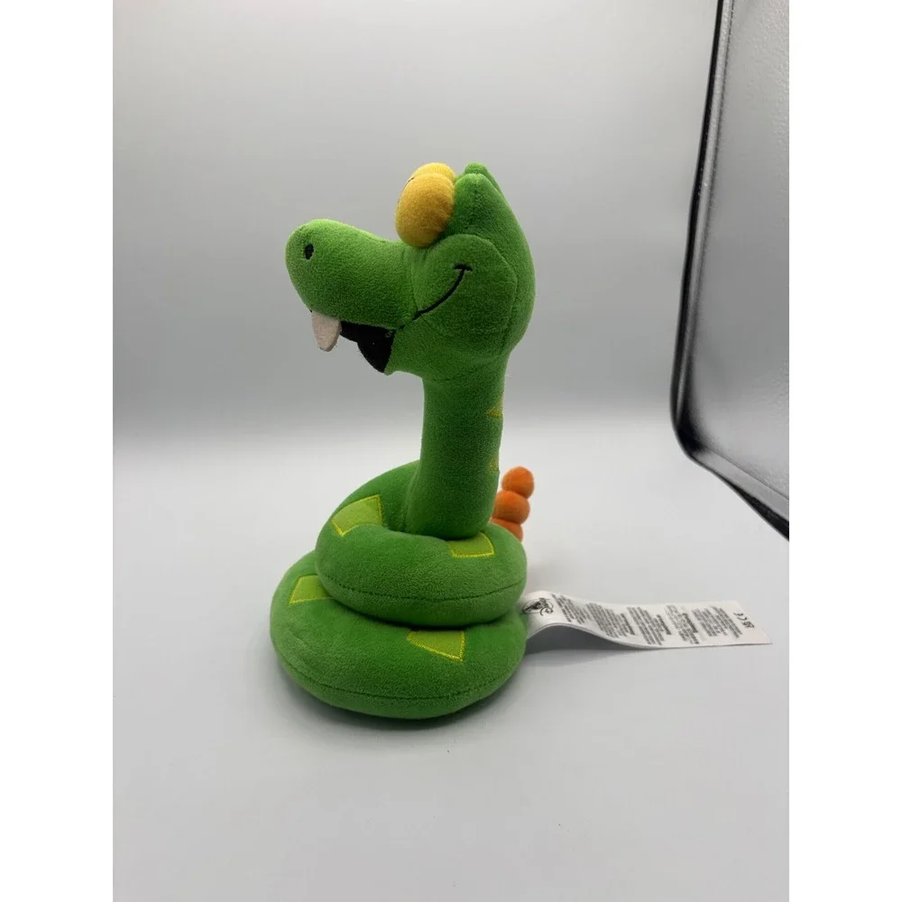 Disney Parks Toy Story Rattlesnake Plush Green Coiled Snake Toy 7 Inch